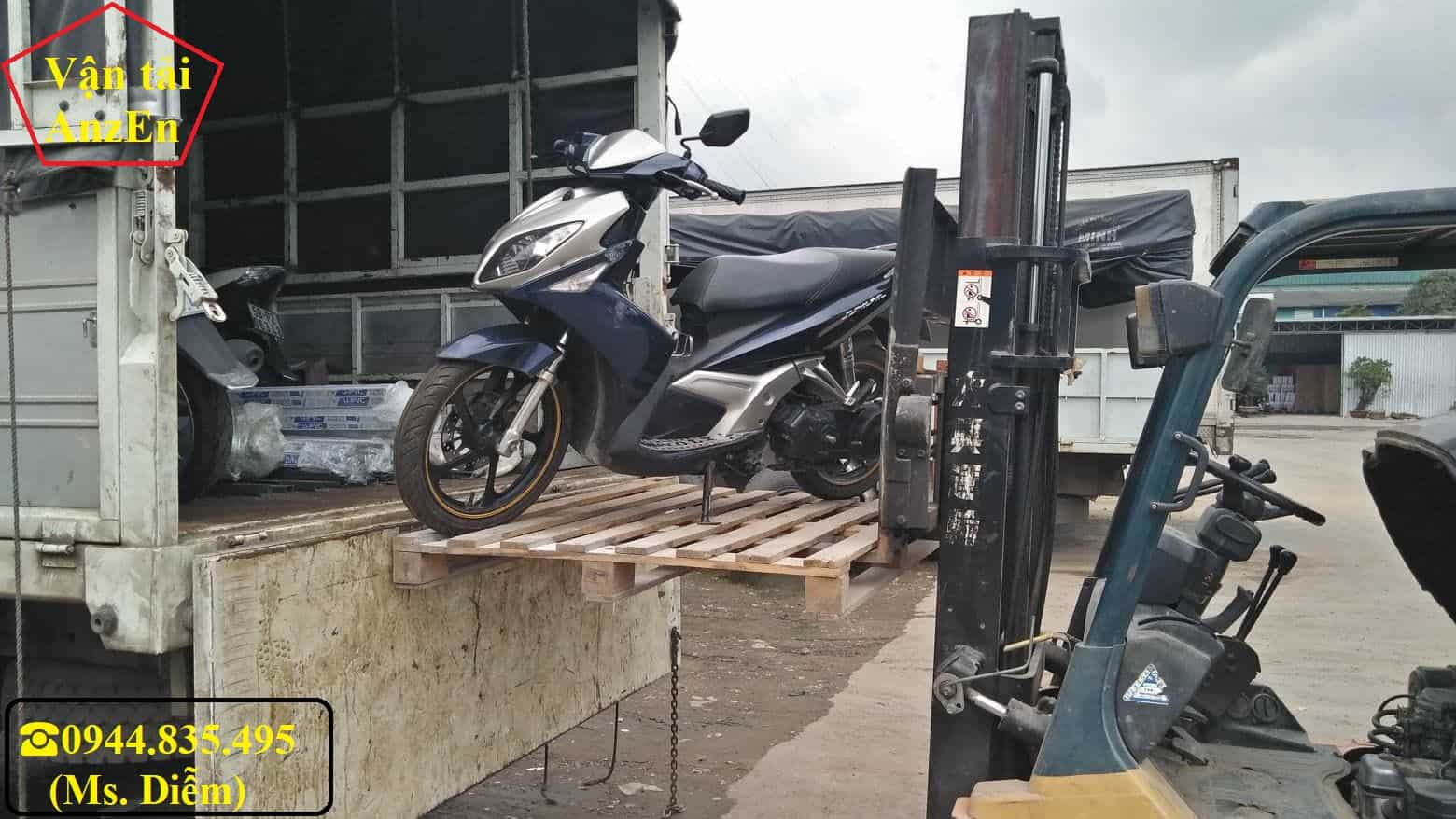 Vận chuyển xe máy đi Tiền Giang