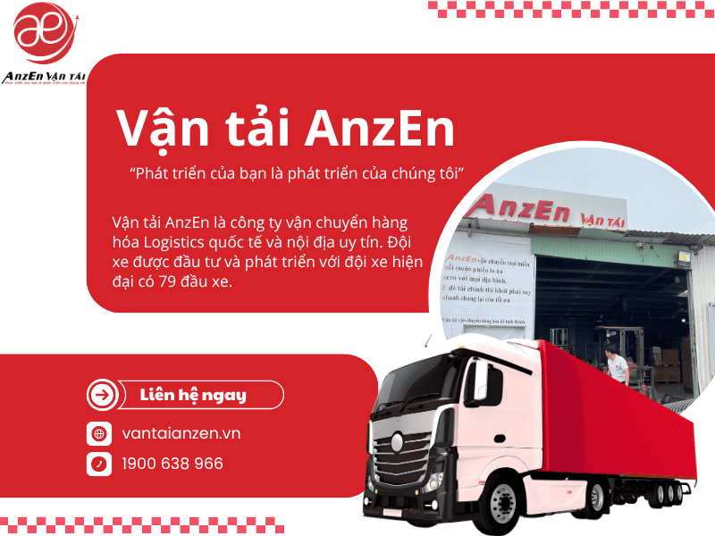 Vận tải AnzEn cung cấp bảng báo giá rõ ràng và chi tiết